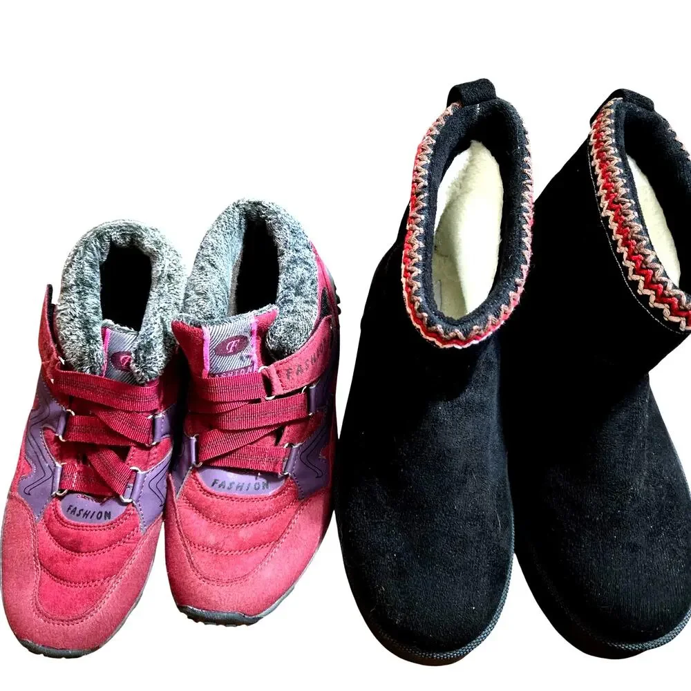 8 Women's Ankle Boots Chelsea Snow Combat Bulk Wholesale Resell Shoe Lot of